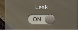 Figure. Drum Kit Designer Leak switch.