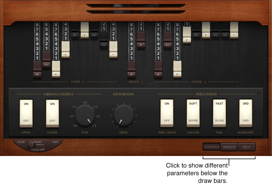 Figure. Vintage B3 Main window.