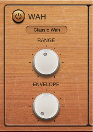 Figure. Vintage Clav Wah parameters.