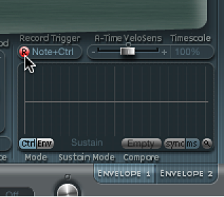 Figure. R(ecord) button.