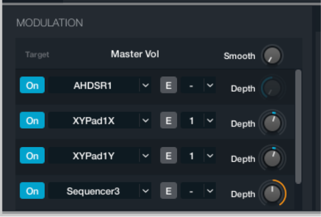 Figure. Modulation rack.