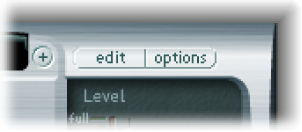 図。「options」ボタン。