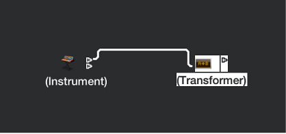 Figure. Showing multiple output connections between objects.