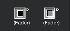 Figure. Button faders.