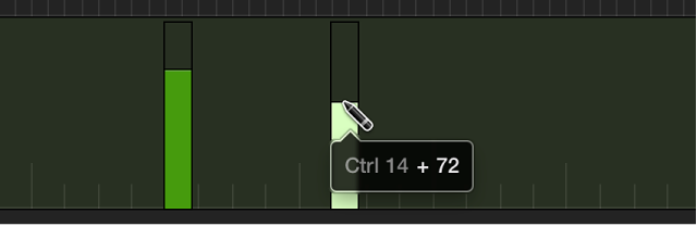 Figure. Creating an event on a lane.