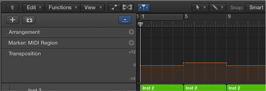 Figure. Transposition track.