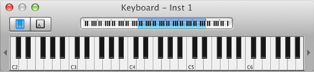 Figure. Onscreen keyboard.
