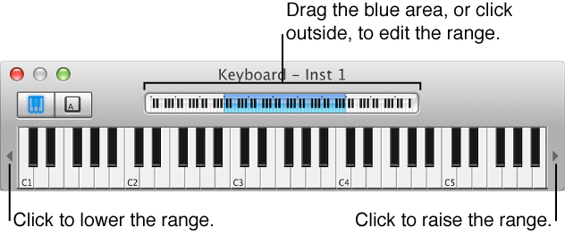 Figure. Onscreen keyboard.