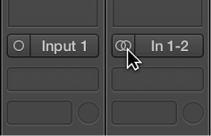 Figure. Side-by-side of mono and stereo input format.