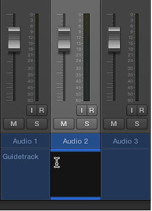 Figure. Notes button in the Mixer area.