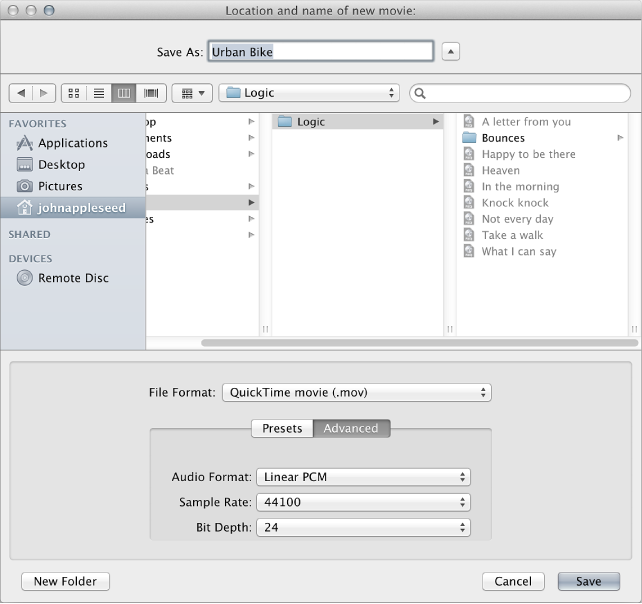 Figure. Sound Settings dialog.