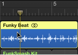 Figure. Click-holding a region with the Solo tool.