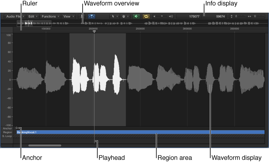 Figure. Sample Editor.
