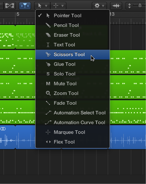 Figure. Open Tool menu.