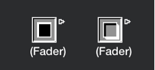 Figure. Button faders.