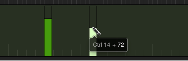 Figure. Creating an event on a lane.