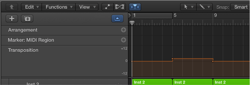 Figure. Transposition track.