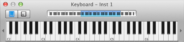 Figure. Onscreen keyboard.