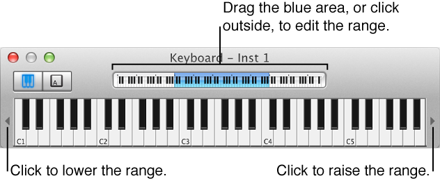 Figure. Onscreen keyboard.