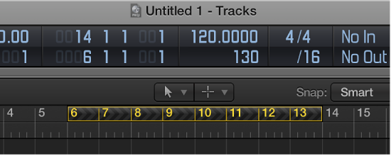 Figure. Skip cycle in the ruler.