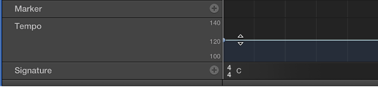 Figure. Tempo track.