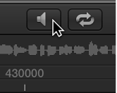 Figure. Prelisten button in the Sample Editor.