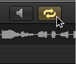 Figure. Cycle button in the Sample Editor.