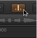 Figure. Transient Editing Mode button in the Sample Editor.