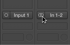 Figure. Side-by-side of mono and stereo input format.