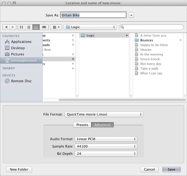 Figure. Sound Settings dialog.
