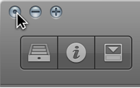 Figure. Mouse pointer hovering over the Close button.
