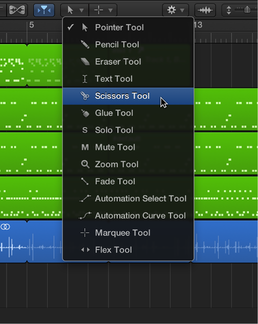 Figure. Open Tool menu.