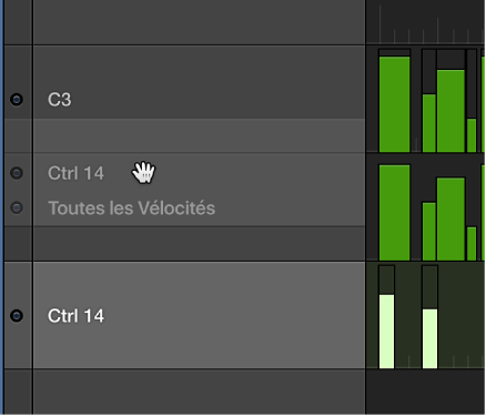 Figure. Déplacement d’une file.