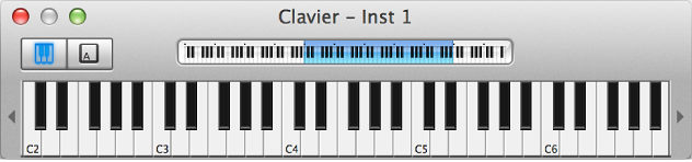 Figure. Clavier à l’écran.