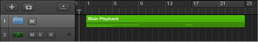 Figure. Piste de dossier fermé dans la zone Pistes.