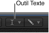 Figure. Outil Texte.