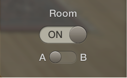 Figure. Commutateur Salle dans Drum Kit Designer.
