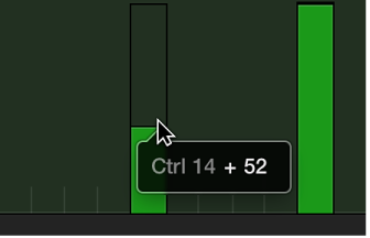 图。 在事件符杠上垂直拖移。