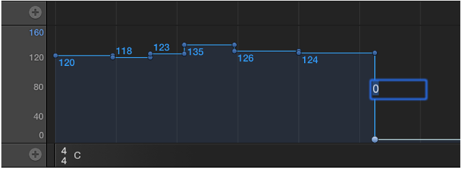 图。 在文本栏中键入速度 bpm 值。