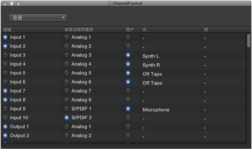 图。 “I/O 标签”窗口。