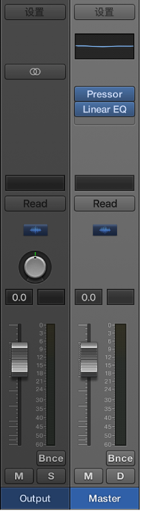 图。 主通道条。