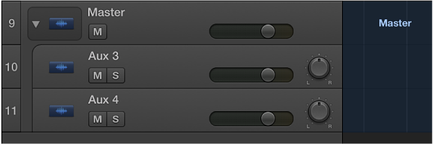 图。 主轨道打开，显示辅助子轨道。