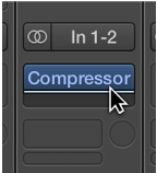 图。 将指针放置在现有插槽的上方或下方，以选取插件。