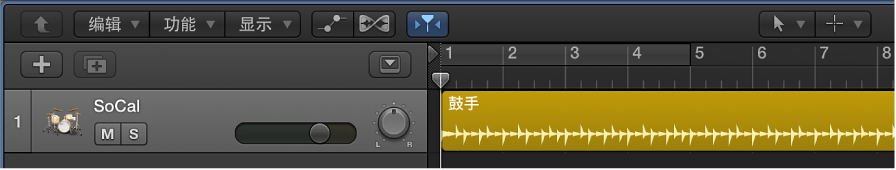 图。 “轨道”区域中的鼓手片段。