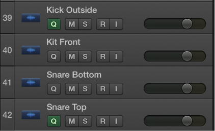 图。 轨道头显示“Q-引用”按钮。