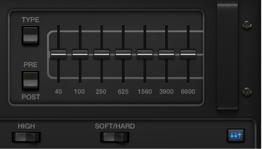 Figure Graphic EQ parameters.