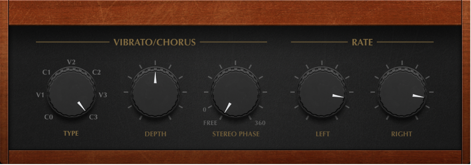 Figure. Scanner Vibrato window (mono version).