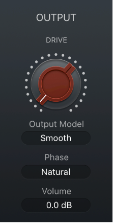 Figure. Output section of Vintage Console EQ.