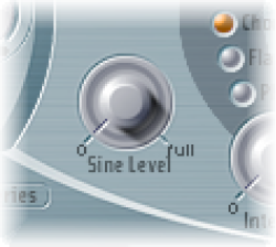 Figure. Sine Level knob.