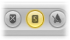 Figure. Transport bar showing Solo button.